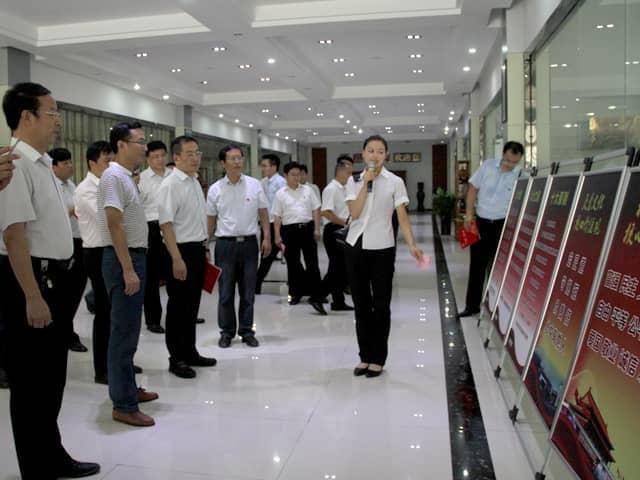 梁山縣委常委、組織部部長(zhǎng)王建一行蒞臨天意機(jī)械調(diào)研