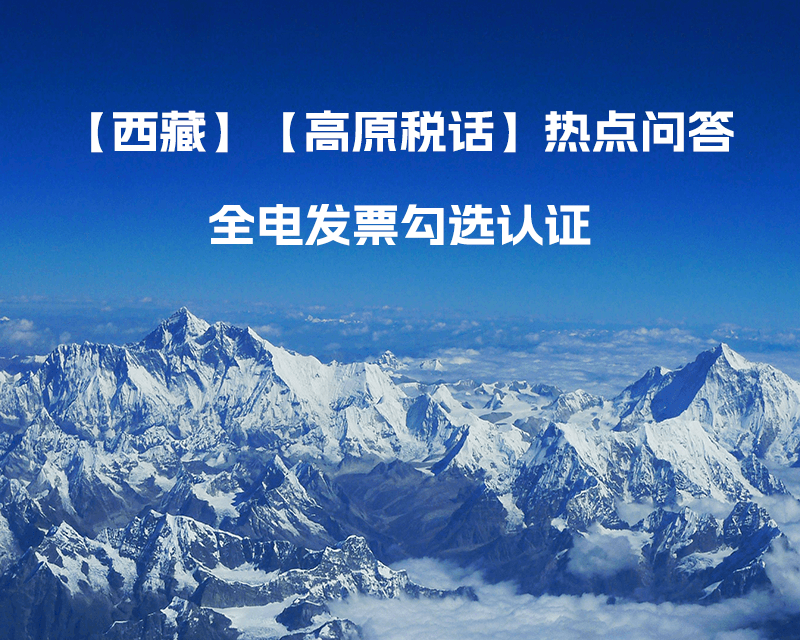 西藏自治區(qū)全電發(fā)票如何勾選認(rèn)證？