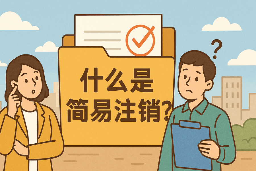 什么是簡易注銷？拉薩公司不經(jīng)營可以這樣辦！