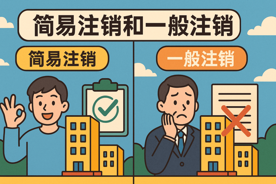 拉薩公司注銷(xiāo)方式有哪些？簡(jiǎn)易注銷(xiāo)和一般注銷(xiāo)怎么選？