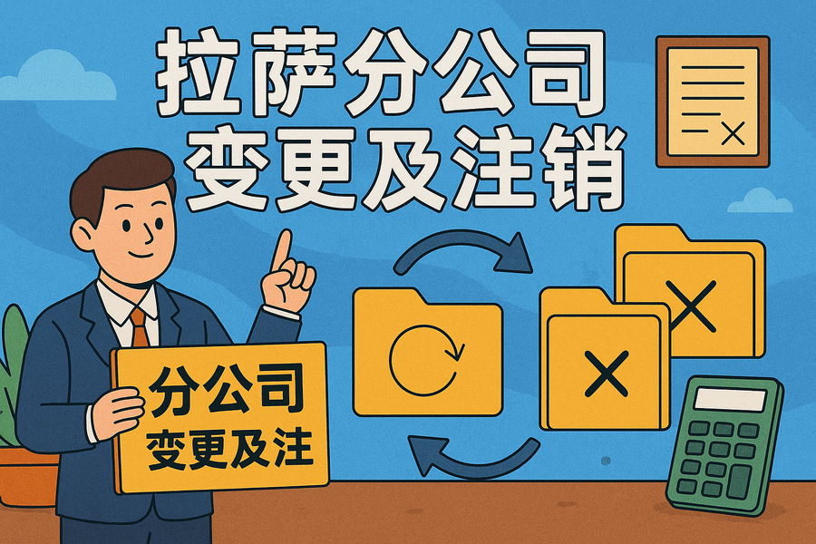 拉薩分公司營(yíng)業(yè)執(zhí)照及印章遺失，如何辦理變更及注銷(xiāo)？